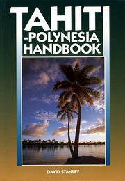Cover of: Tahiti-Polynesia Handbook (Moon Handbooks : Tahiti) by David Stanley