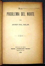 Cover of: El problema del Norte by JAVIER SOLAR, Vial Solar, Javier