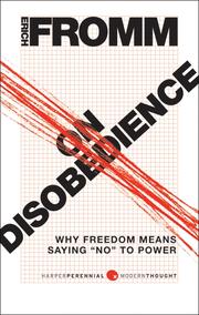 Cover of: On Disobedience | 