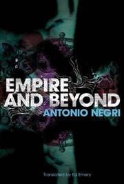 Cover of: Empire and Beyond by 