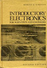 Cover of: Introductory electronics for scientists and engineers
