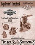 Cover of: Briggs & Stratton service manual for out of production engines 1919-1981: breaker point & magnavac ignition systems.