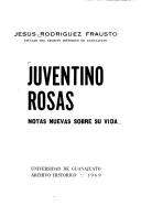 Juventino Rosas by J. Jesús Rodríguez Frausto