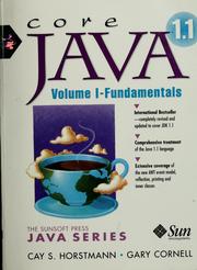 Cover of: Core Java 1.1 by Cay S. Horstmann
