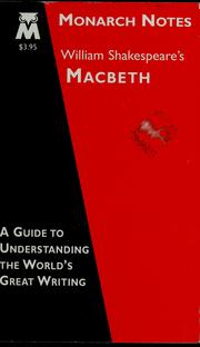 Cover of: William Shakespeare's Macbeth