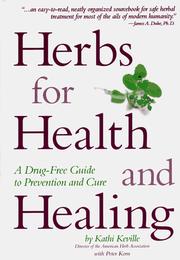 Cover of: Herbs for health and healing