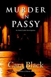 Cover of: Murder in Passy