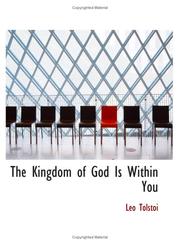 Cover of: The Kingdom of God is Within You by 