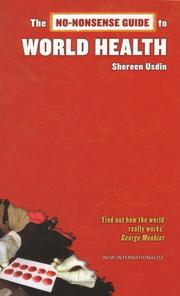 Cover of: No-Nonsense Guide to World Health by Shereen Usdin