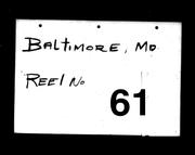 Cover of: Passenger lists of vessels arriving at Baltimore, Maryland, 1891-1909, Vol. 4, Reel 61 by United States. Bureau of Customs