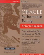 Cover of: Oracle Performance Tuning Tips and Techniques by Richard J. Niemiec, Bradley D. Brown, Joseph C. Trezzo, Richard J. Niemiec, Bradley D. Brown, Joseph C. Trezzo