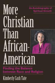 Cover of: More Christian Than African American