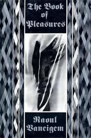 Cover of: The Book of Pleasures