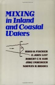 Cover of: Mixing in Inland and Coastal Waters by 