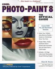 Cover of: Corel Photo-paint 8: the official guide