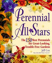 Cover of: Perennial all-stars by Cox, Jeff