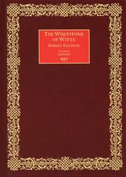 The Whetstone of Witte by Robert Record