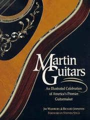 Cover of: Martin Guitars by Jim Washburn, Richard Johnston