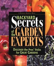 Cover of: Backyard Secrets of the Garden Experts