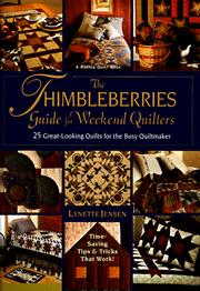 Cover of: The Thimbleberries guide for weekend quilters by Lynette Jensen