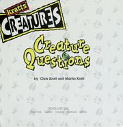 Cover of: Creature questions (Kratts' creatures)