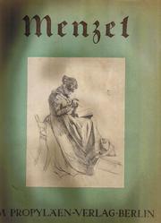 Cover of: Adolf Menzel by Adolph Menzel