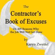 Cover of: The Contractor's Book of Excuses by 