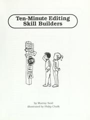 Cover of: Ten-Minute Editing Skillbuilders
