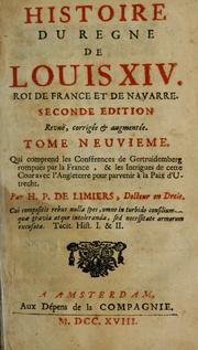 Cover of: Histoire du regne de Louis XIV: roi de France et de Navarre