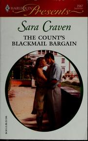Cover of: The Count's Blackmail Bargain by Sara Craven