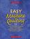 Cover of: Easy Machine Quilting