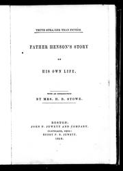 Cover of: Father Henson's story of his own life by Josiah Henson