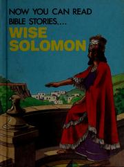 Cover of: Wise Solomon