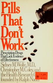 Cover of: Pills that don't work by Sidney M. Wolfe
