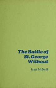 Cover of: The battle of St. George Without.