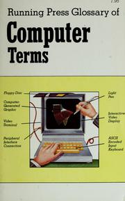 Cover of: Running Press glossary of computer terms by John Prenis