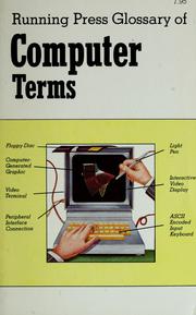 Cover of: Running Press glossary of computer terms