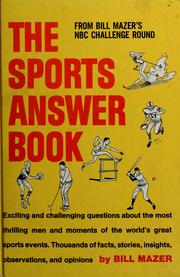 The sports answer book by Bill Mazer