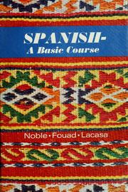Cover of: Spanish--a basic course
