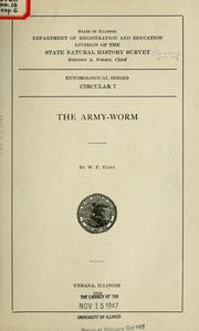 Cover of: The army-worm