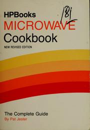 Microwave Cookbook by Pat Jester