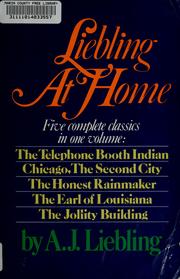 Cover of: Liebling at home