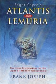 Cover of: Edgar Cayce's Atlantis and Lemuria by Frank Joseph