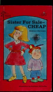 Cover of: Sister for sale--cheap