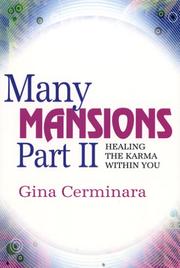 Cover of: Many Mansions Part II - Healing the Karma Within You | Gina Cerminara