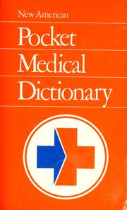 Cover of: New American pocket medical dictionary