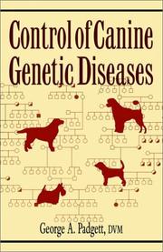 Cover of: Control of canine genetic diseases