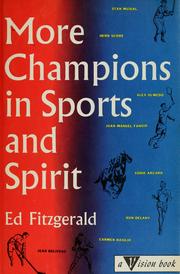 Cover of: More champions in sports and spirits.