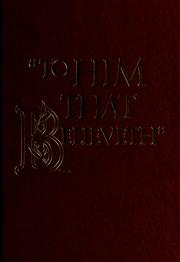 Cover of: "To him that believeth"