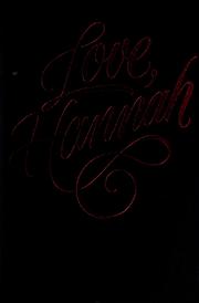Cover of: Love, Hannah by Melinda Jennings